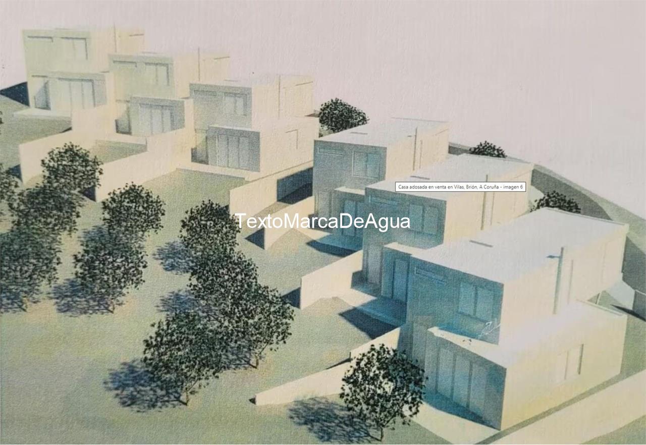 Foto 1 CASA ADOSADA EN OS ÁNXELES, BRIÓN.